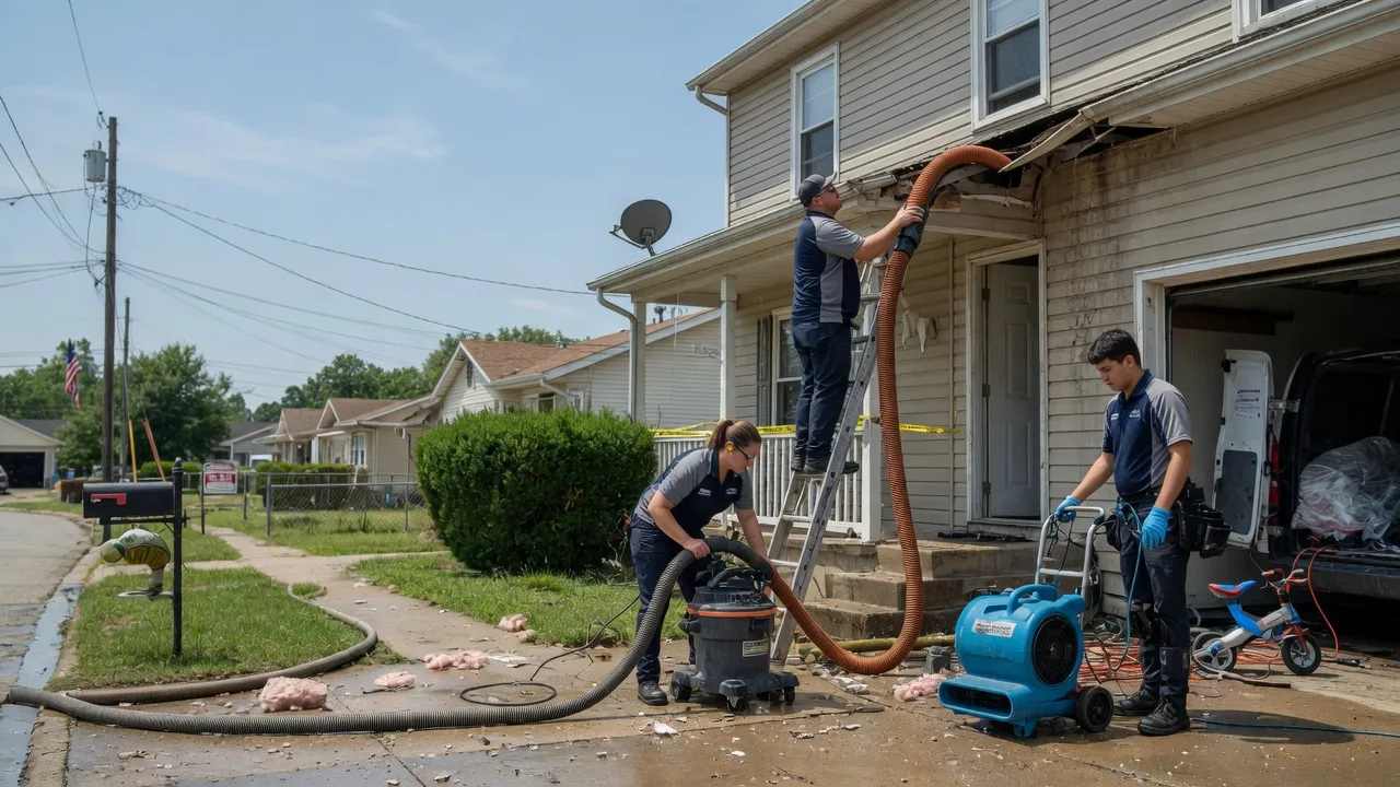 Water Damage Restoration in Plainfield, IL near me